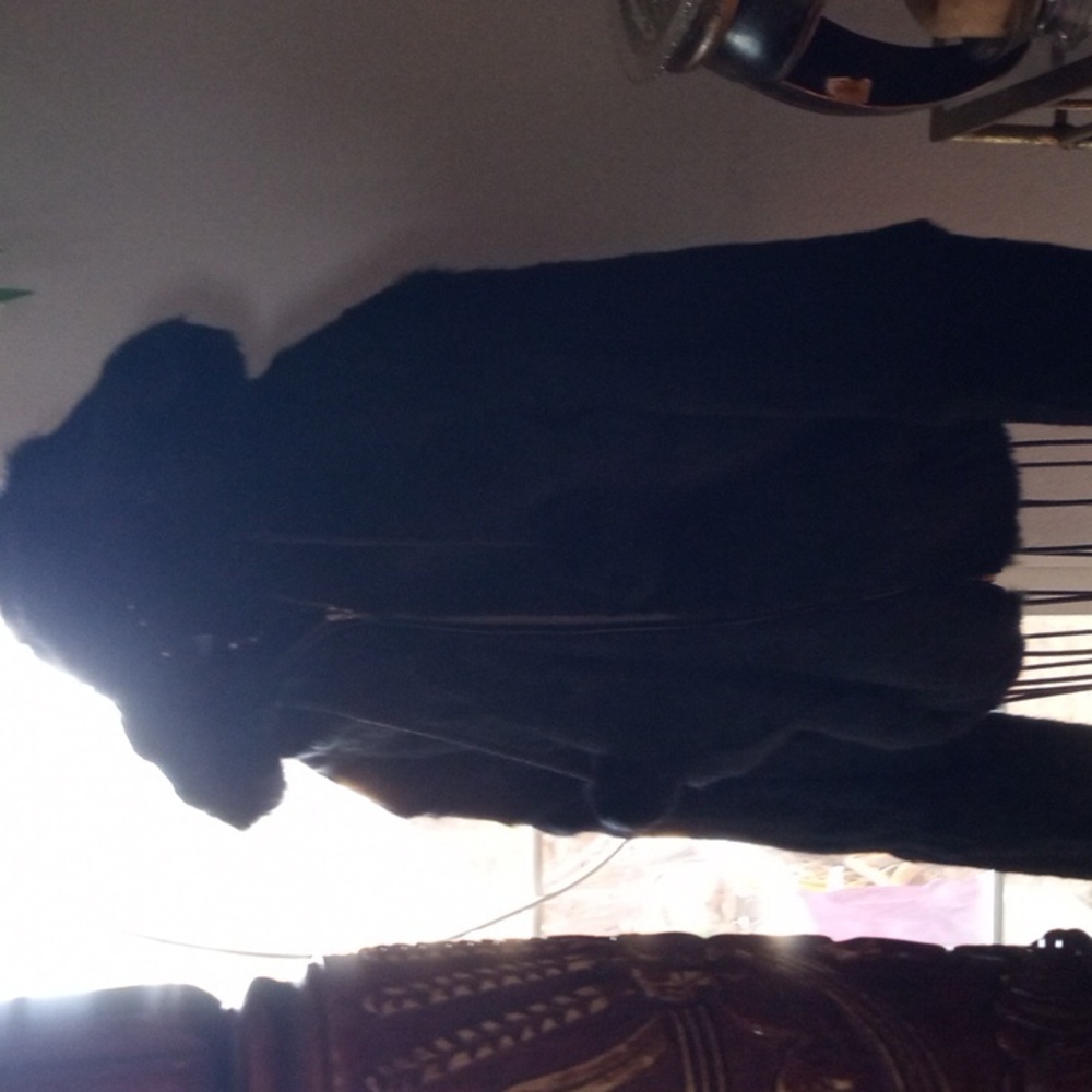 Knoles & Carter Rabbit Fur hooded coat